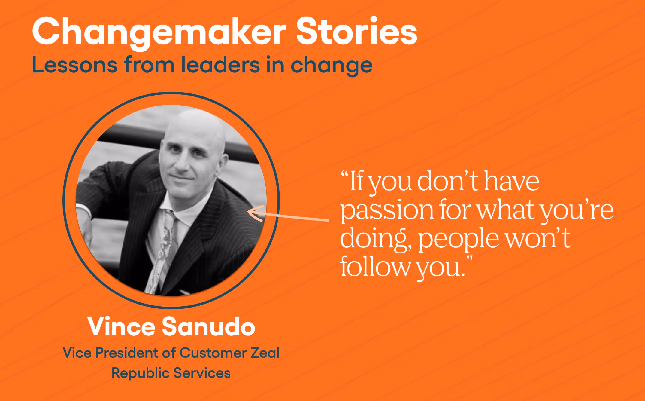  Changemaker Series: Vince Sanudo