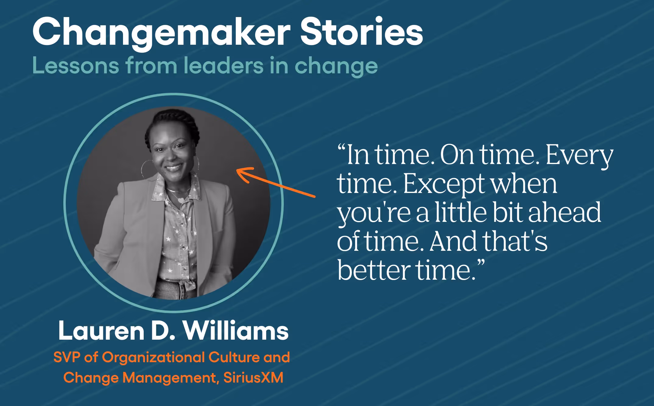 Changemaker Series: Lauren D. Williams