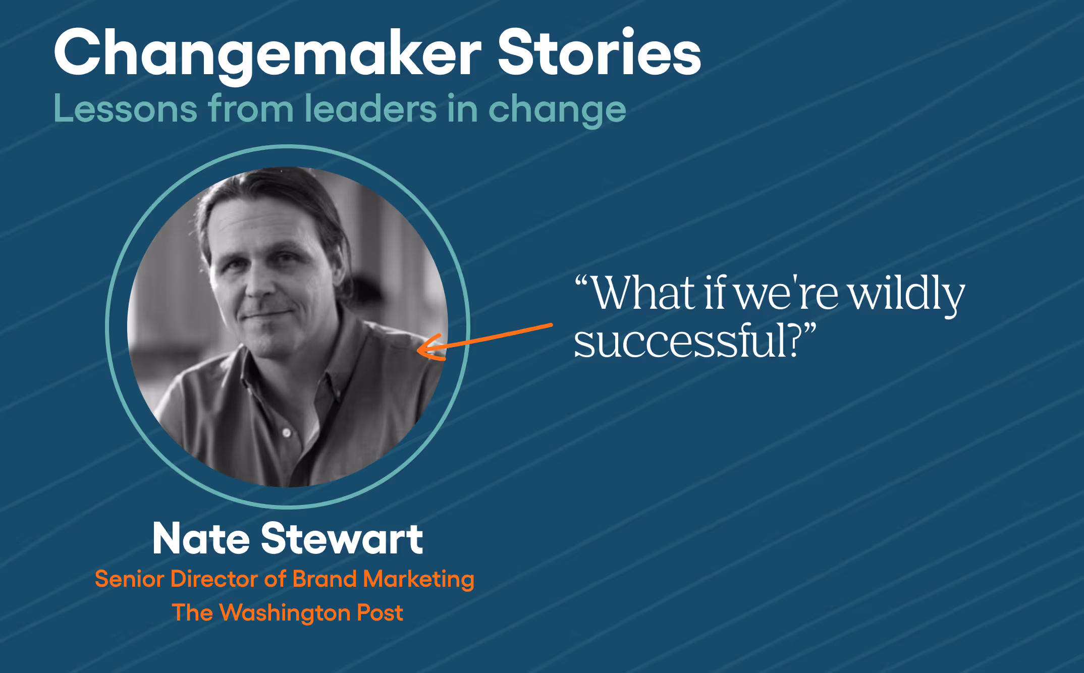 Changemaker Series: Nate Stewart