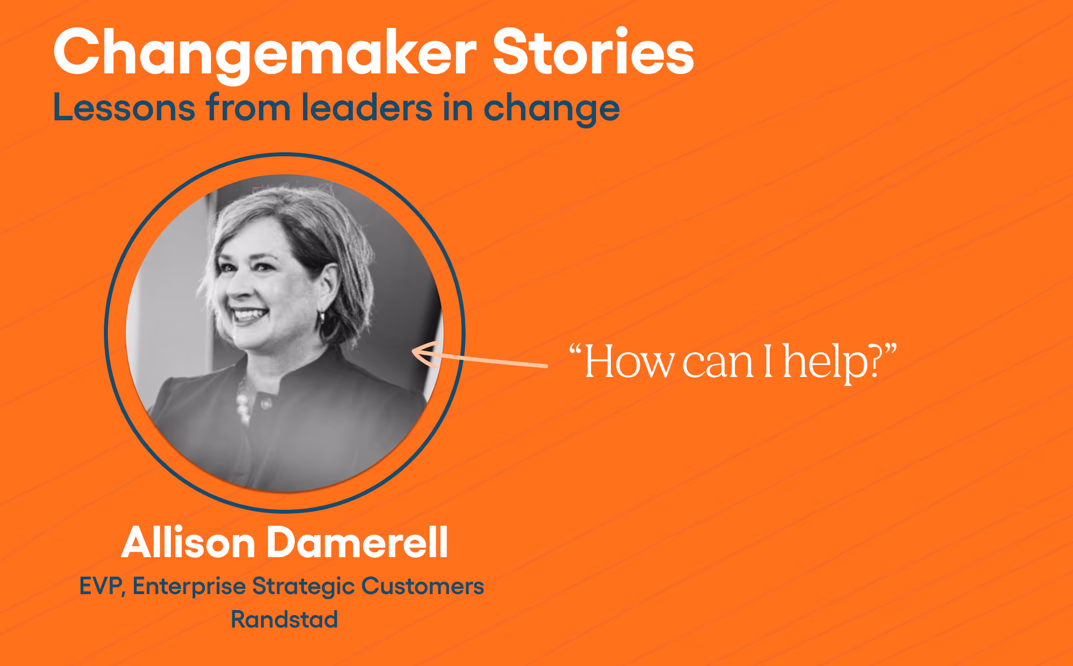 Changemaker Series: Allison Damarell