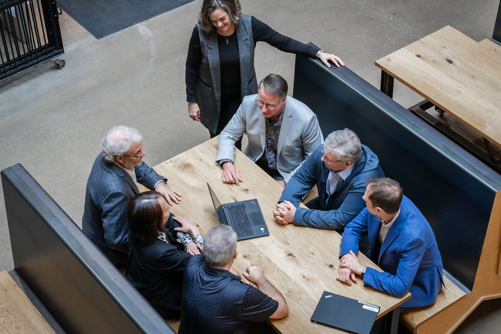 image of a community event hosted by an insurance agency & company