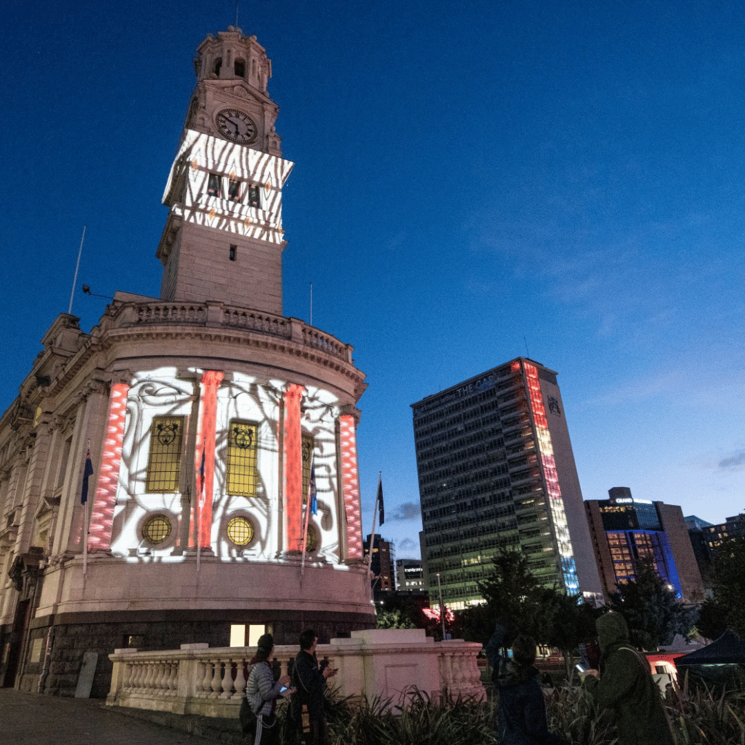 Photograph of the Aotea square in Auckland