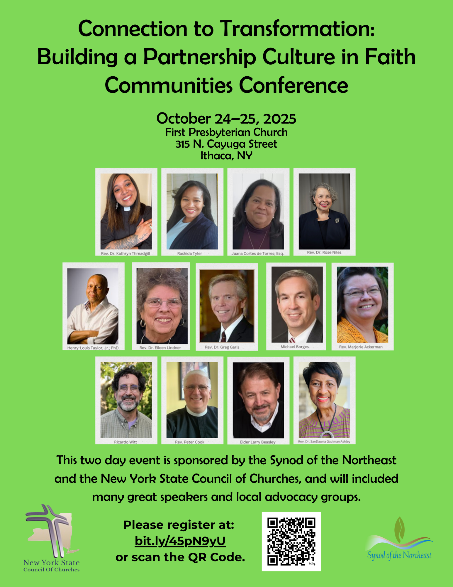 Connection to Transformation: Building a Partnership Culture in Faith Communities Conference