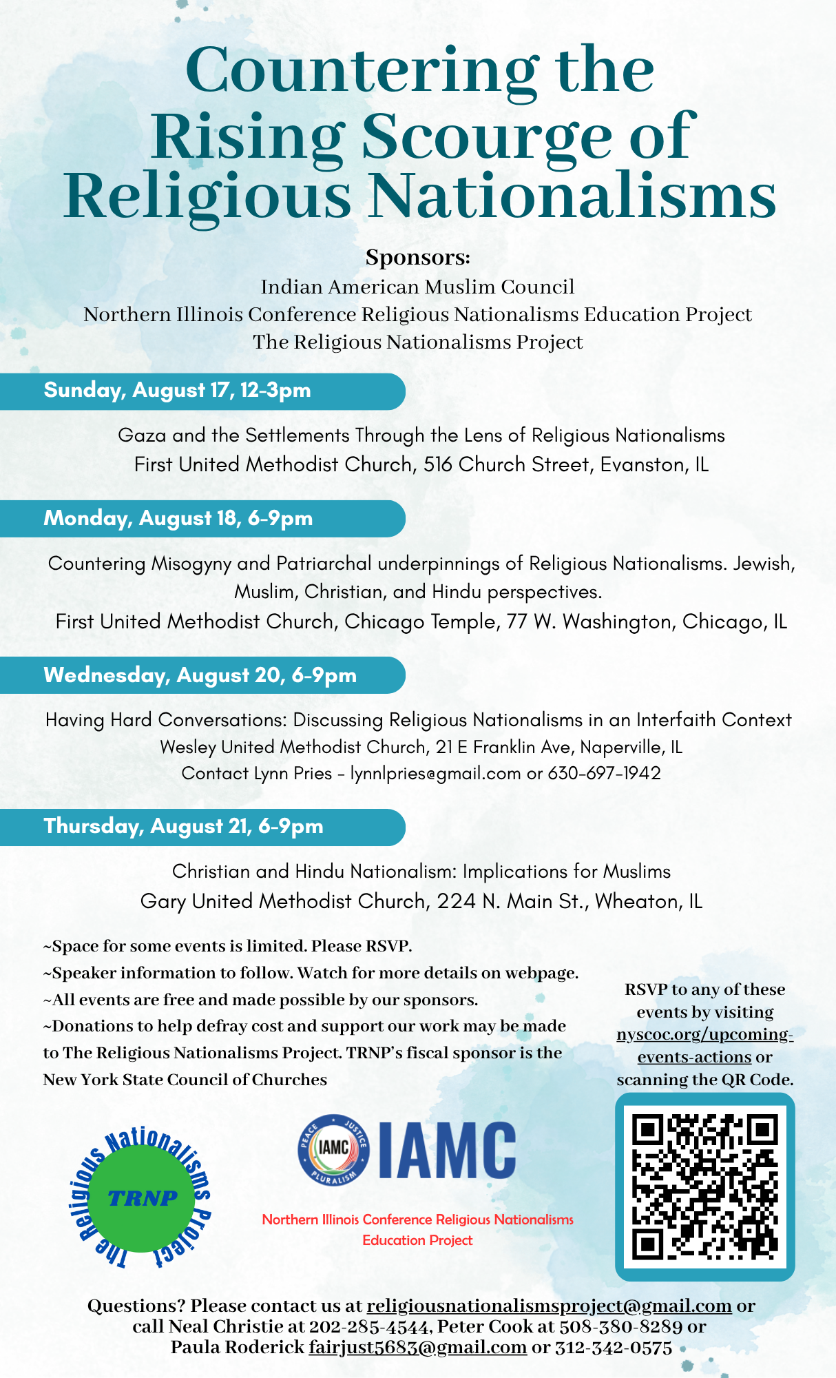 Countering the Rising Scourge of Religious Nationalisms