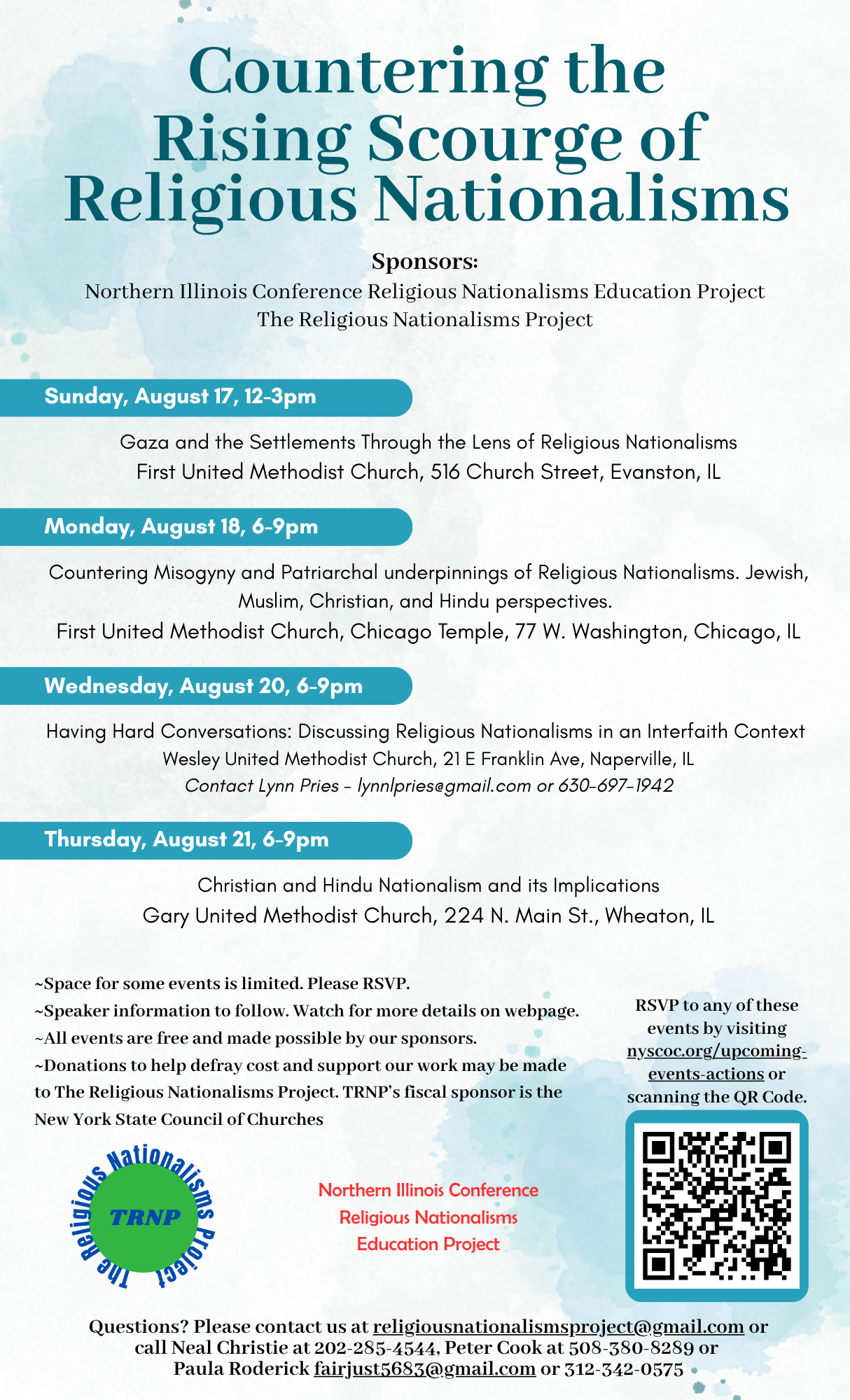 Countering the Rising Scourge of Religious Nationalisms