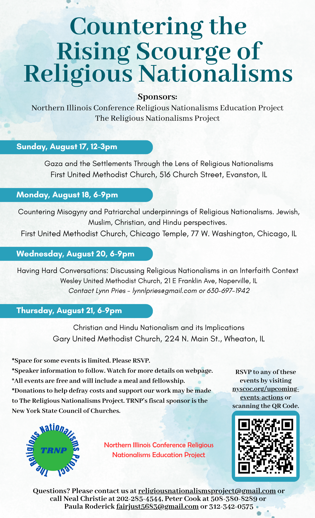 Countering the Rising Scourge of Religious Nationalisms