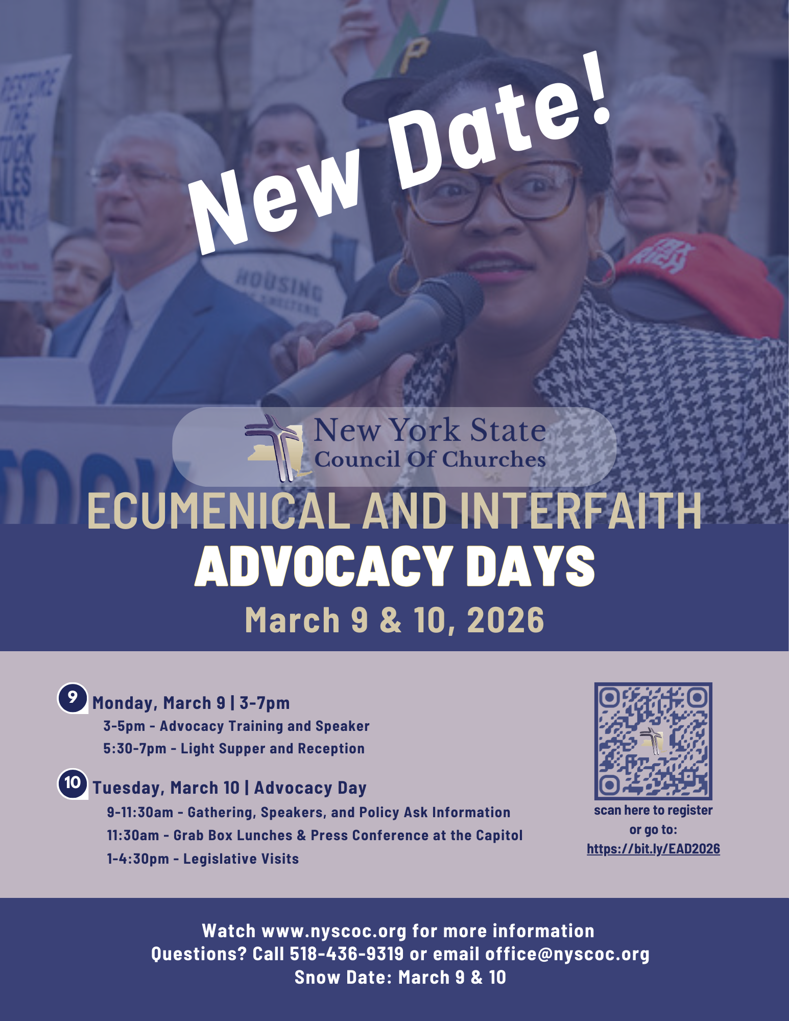 Ecumenical and Interfaith Advocacy Days 2026