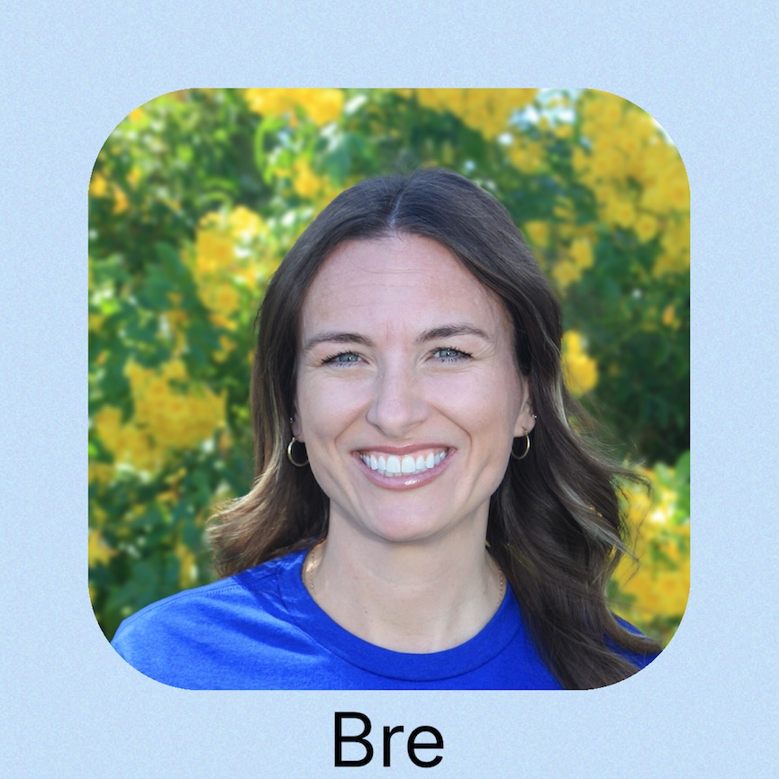 A woman smiling in a blue shirt with "Clean Living Pool and Spa" logo 