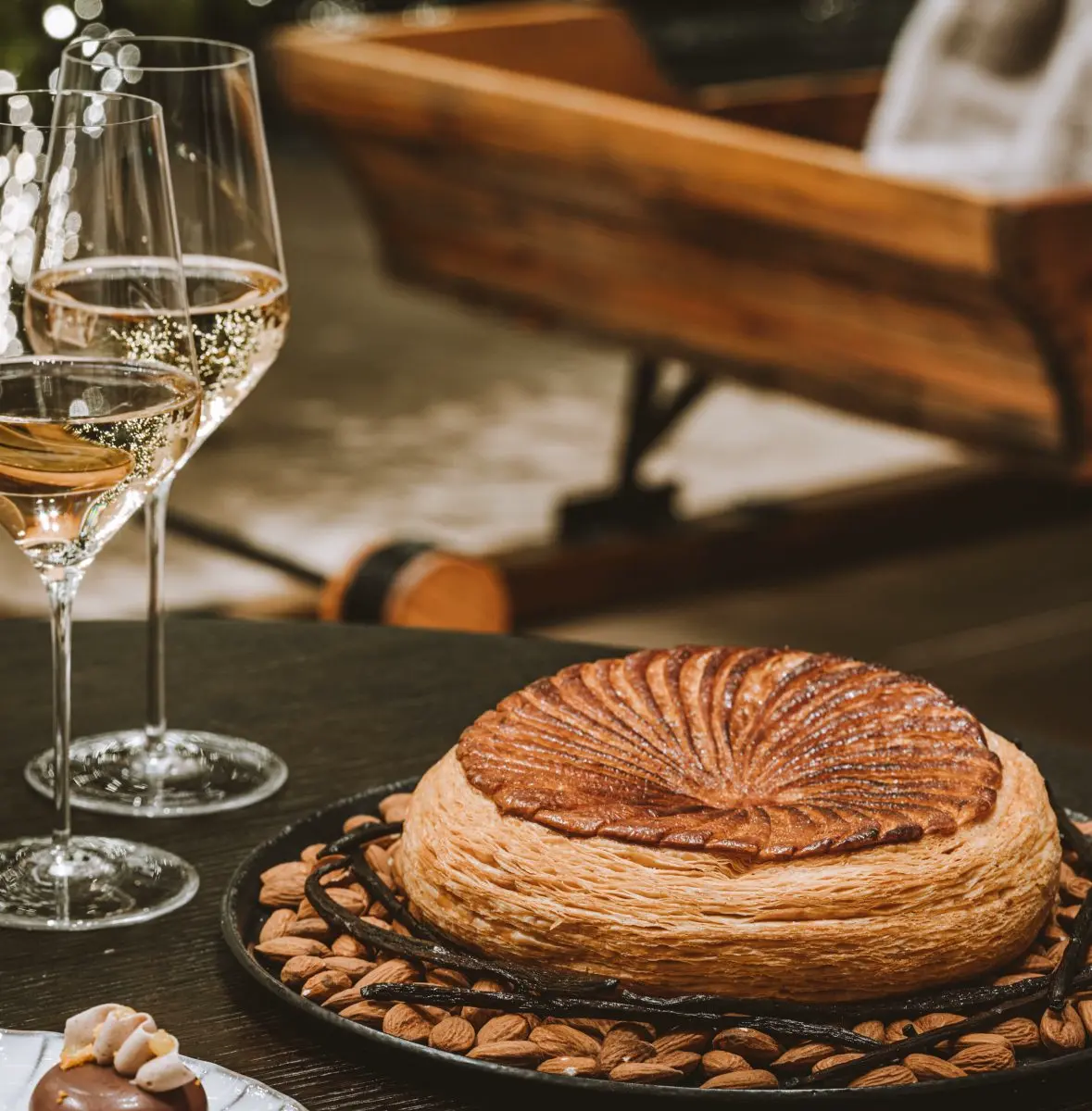 Accord galette des rois & vin