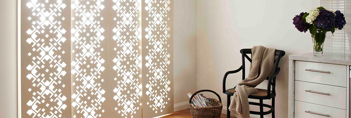 DecoGlide featuring intricately detailed laser-cut panels on a gliding track