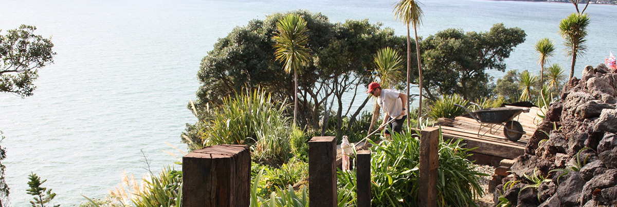 Landscaping installation