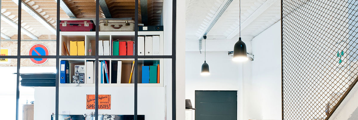 Commercial premises converted into stylish living space