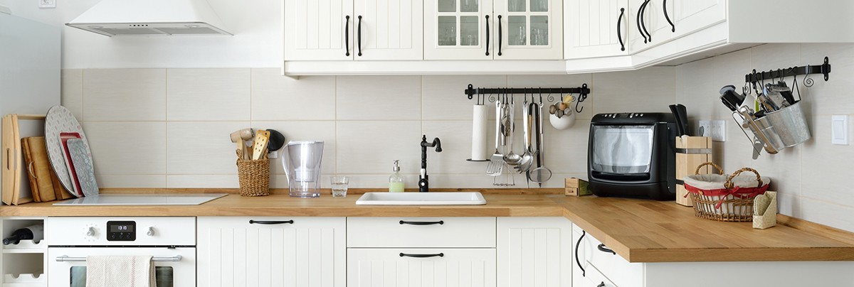A neutral kitchen