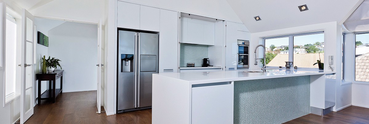 Modern renovated kitchen