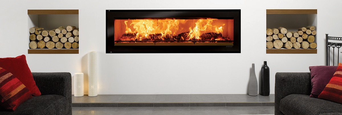 Living room electric fireplace