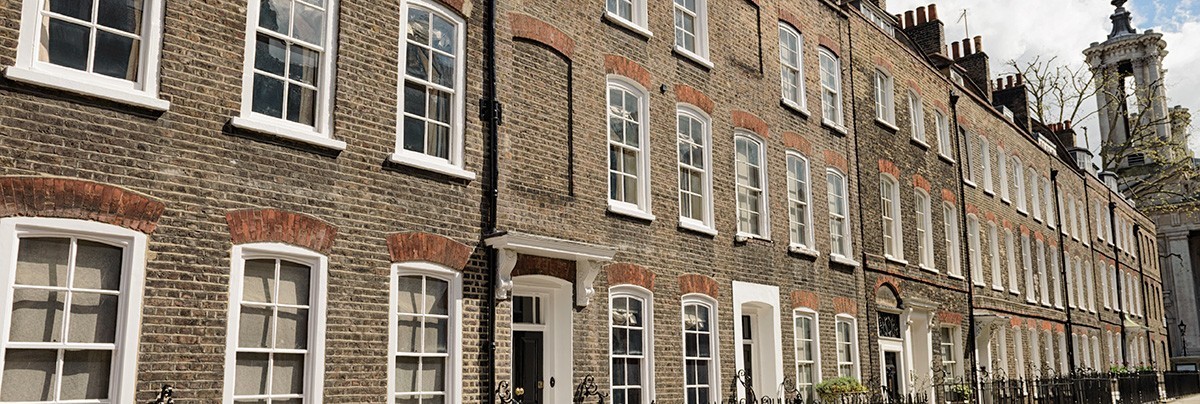 Georgian terrace house in United Kingdom