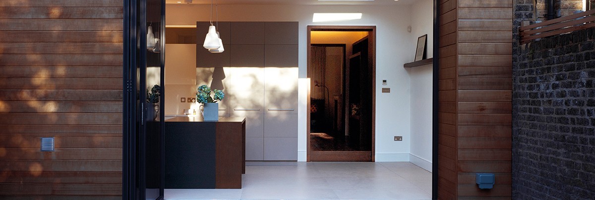 The overview of a renovate Victorian house