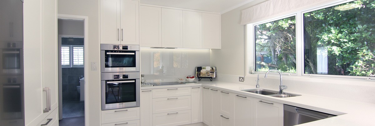light and airy kitchen