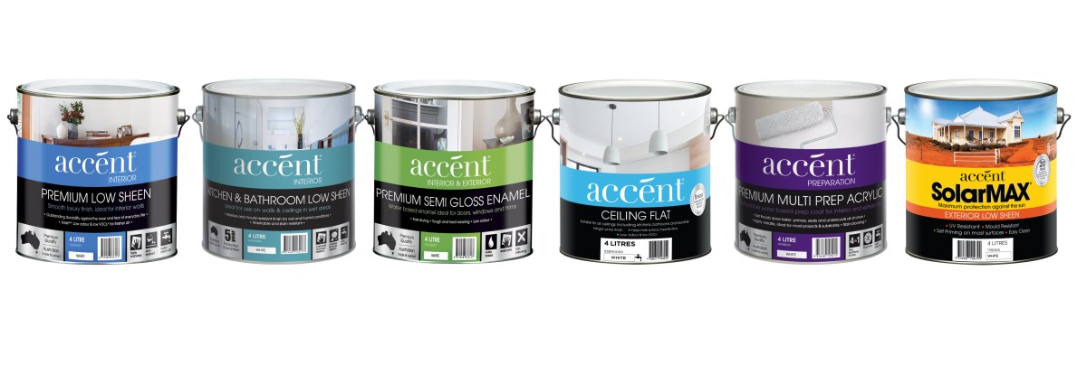 Accent paint for all purposes is perfect for renovations