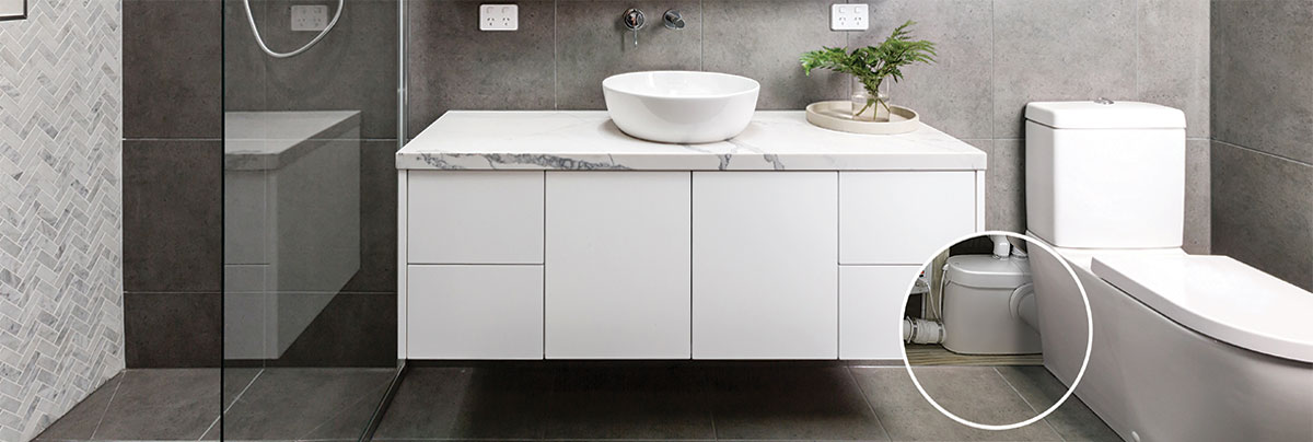 Saniflo bathroom