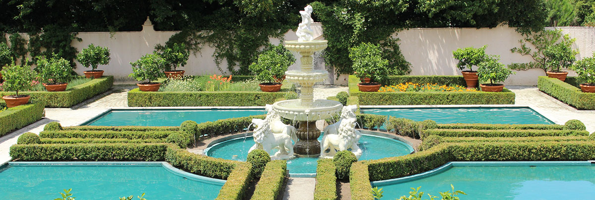 Hamilton gardens in Waikato