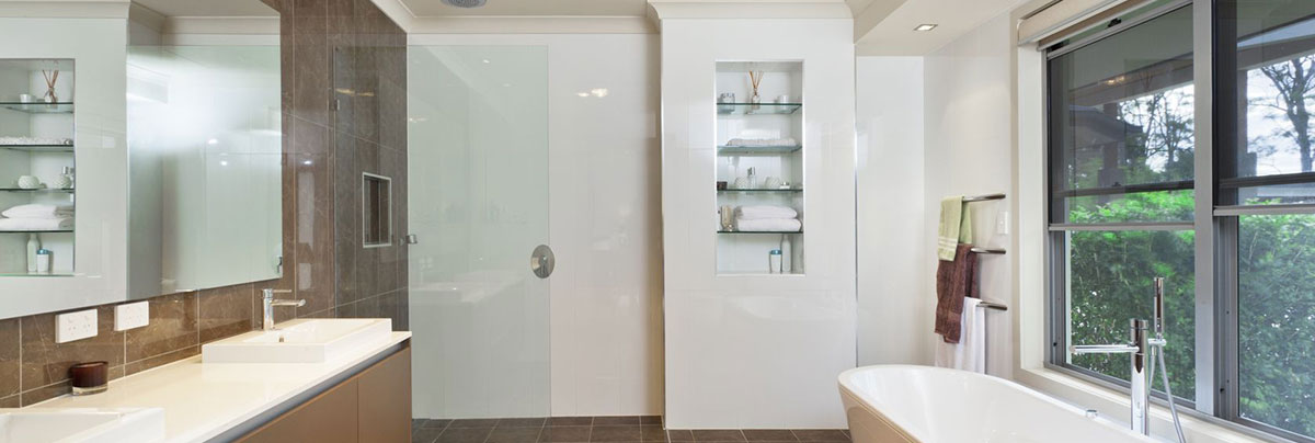 panoramic image of bathroom,