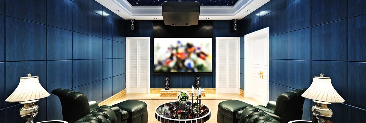 Luxury home cinema Surrey