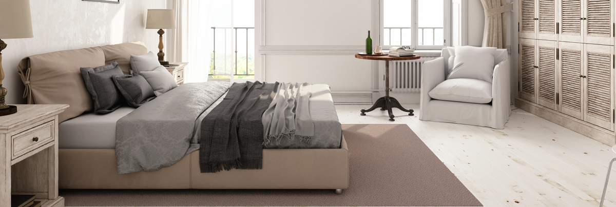 Beige bedroom