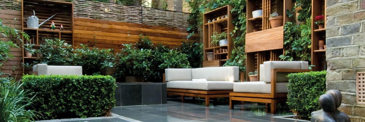 The outdoor area is perfect for entertaining
