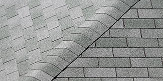 Asphalt roof