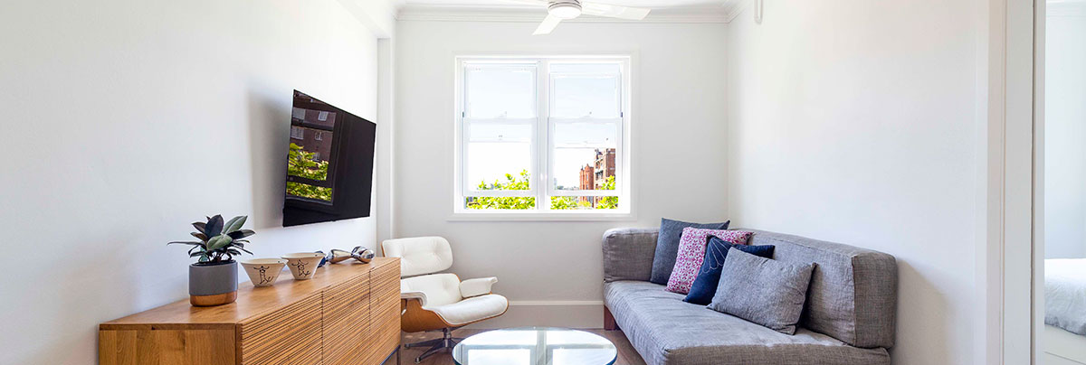This century-old apartment was upgraded to meet the modern age of its surrounding bustling city.