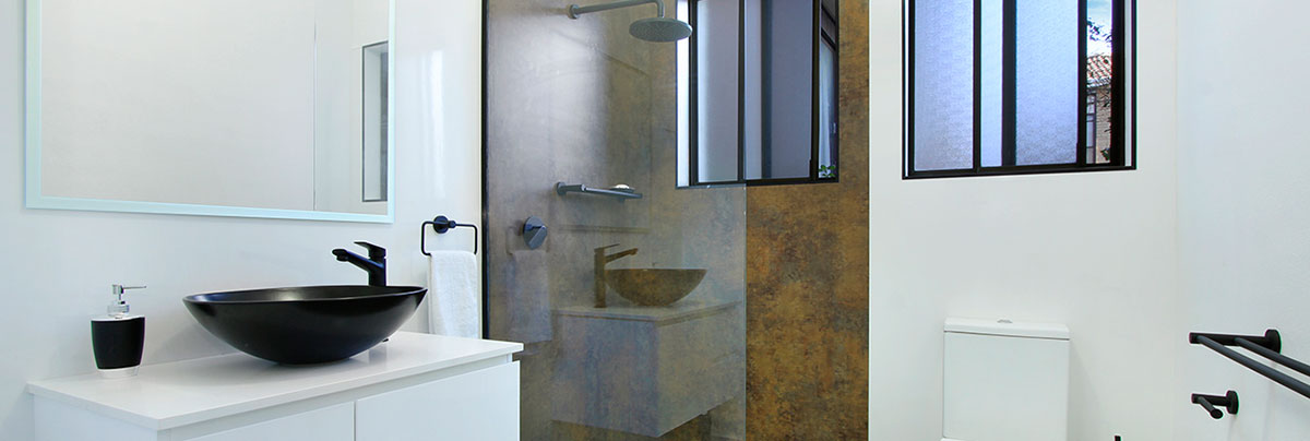 bathroom and pergola renovation