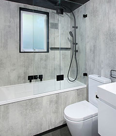 bathroom transformation completed by Refresh Renovations Australia in West Wollongong