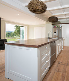 Kitchen renovation and indoor outdoor flow