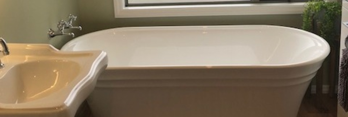 Stand alone bathtub Queenstown bathroom renovation