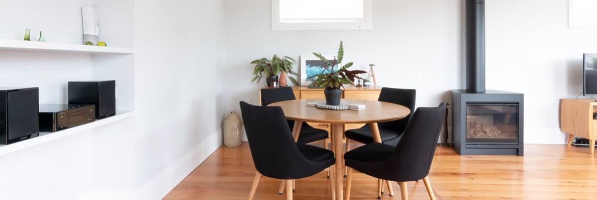 modern dining lounge open plan