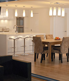 Creating open plan living spaces