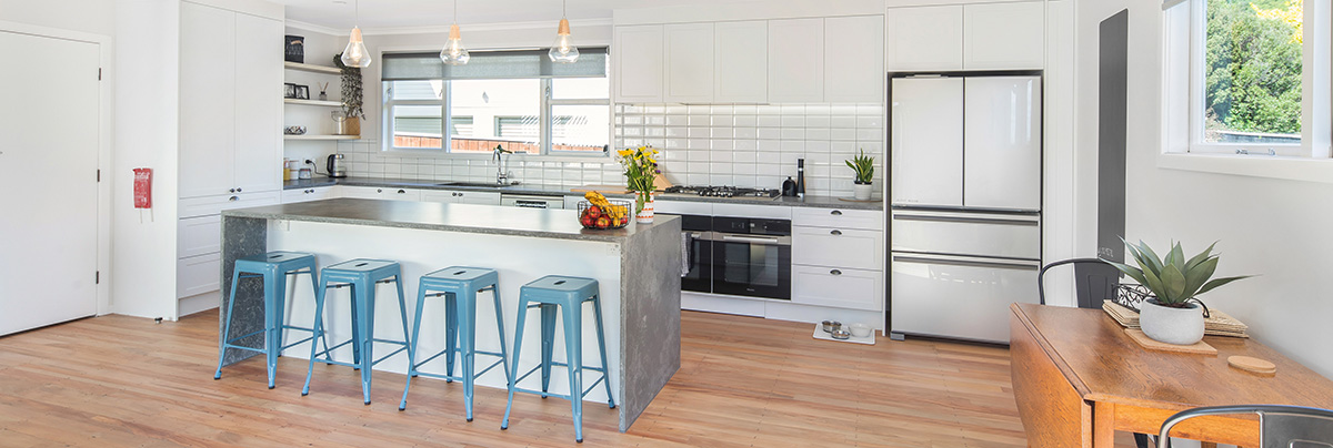 After using Refresh for a bathroom renovation, this homeowner returned to renew the rest of their property's interiors.