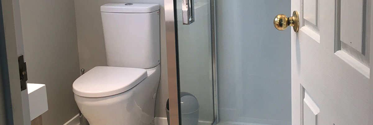 Having already purchased beautiful bathware fixtures, these homeowners searched for a renovation team who could pull it all together.