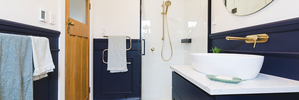 bathroom and toilet renovation in Wellington, New Zealand.