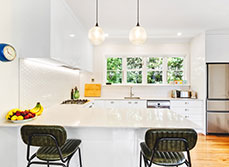 Open plan layout