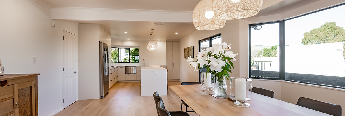 Letting in sunlight through wall removal was a crucial factor in this renovation's success.
