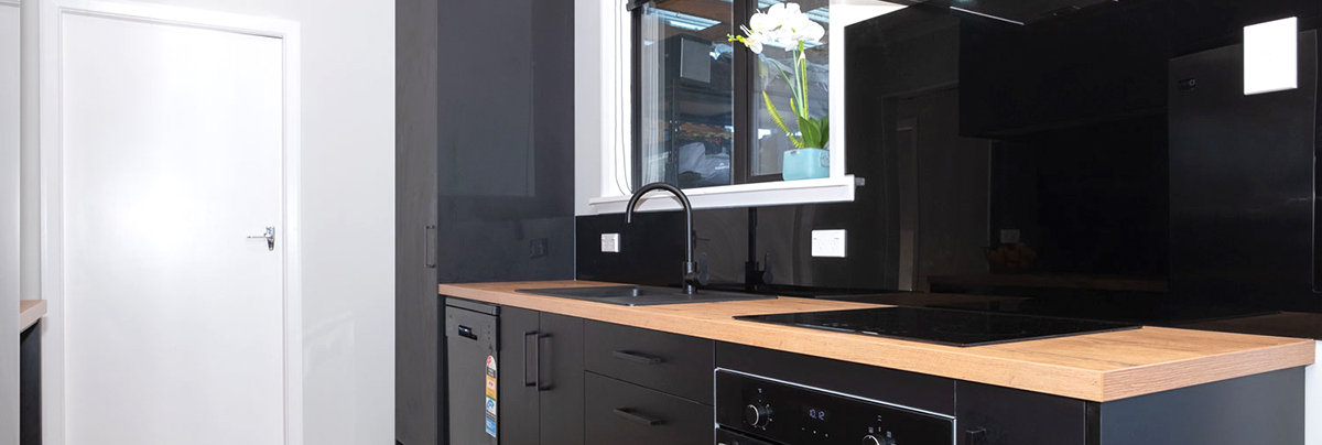 After its renovation, the kitchen of this 1950s home looks nothing like it had.