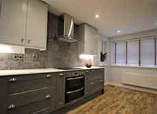 A full kitchen refurbishment in Hampshire