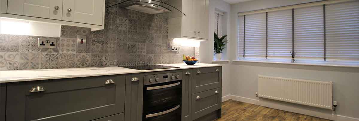 A full kitchen refurbishment in Hampshire