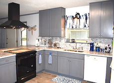A kitchen and bathroom renovation in Florida.