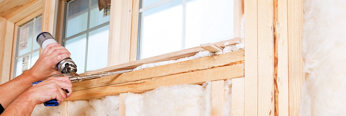 Adding insulation to outer walls and replacing windows with double glazed windows