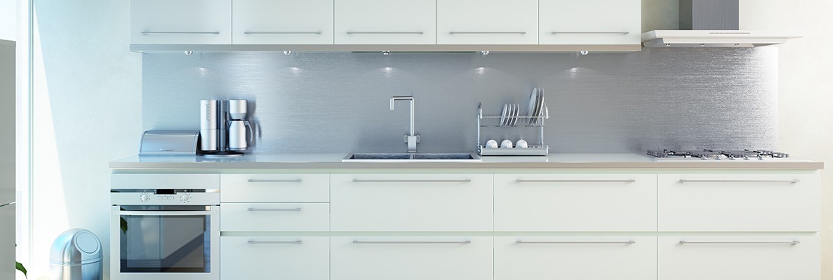 white kitchen cabinets