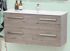 Wall mounted bathroom vanity