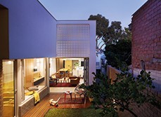 A lightening living room with an outdoor flow